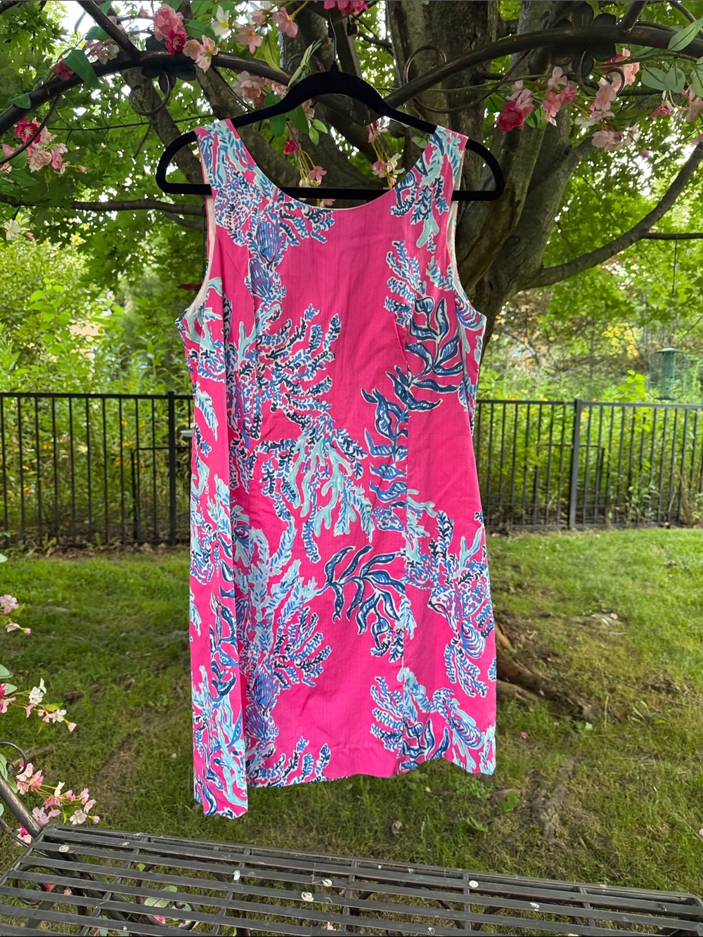 Lilly Pulitzer Cathy Shift Capri Pink Samba Size 12